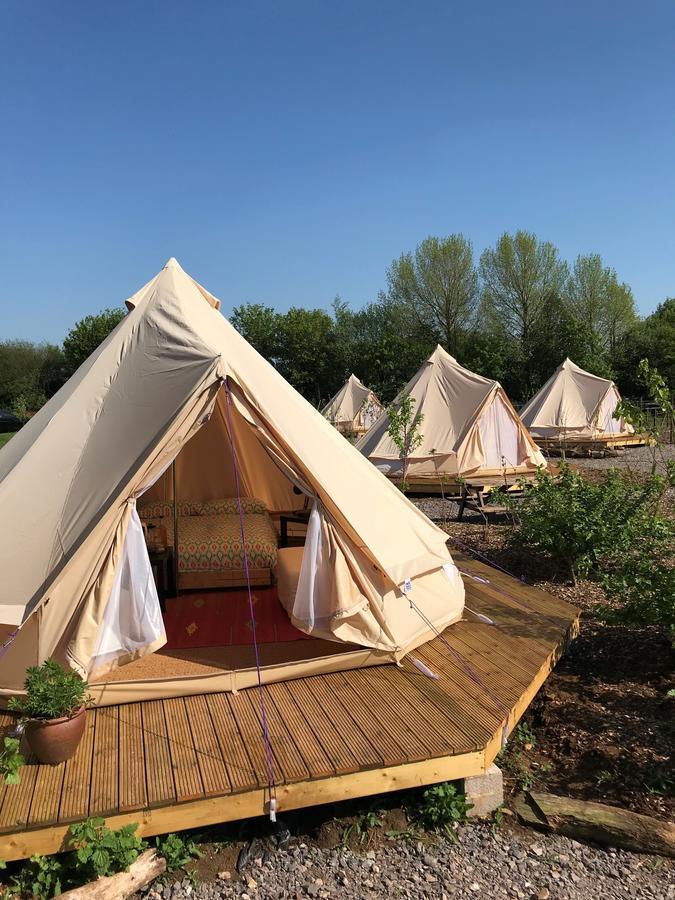 The Holford Arms Chalets And Glamping Hotel Didmarton Eksteriør billede